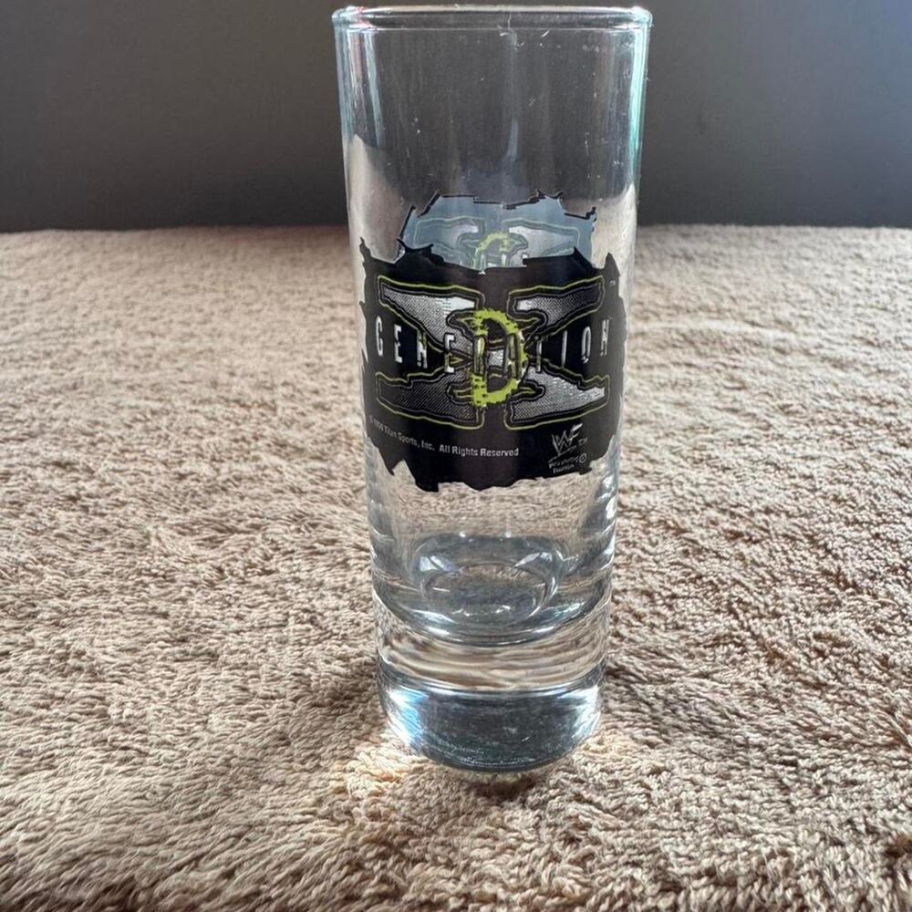 1998 WWF D-Generation X shotglass